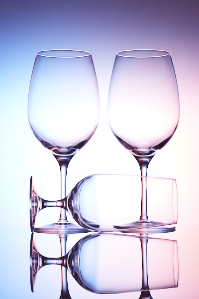 Image of wine glasses